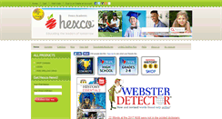 Desktop Screenshot of hexco.com