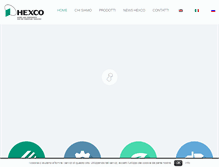 Tablet Screenshot of hexco.it